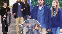 Ben Affleck steps out with kids Violet, Seraphina in LA after getting cozy with Jennifer Garner