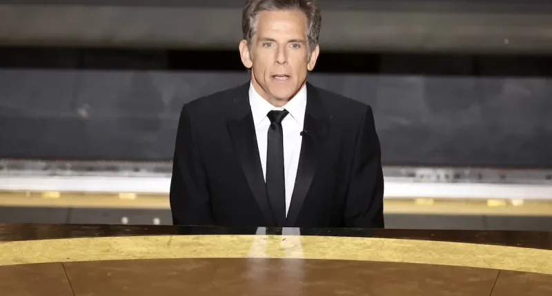 Ben Stiller Reveals What Really Happened Backstage as He Presented at the 2025 Oscars