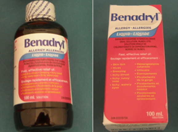 Benadryl bottles recalled over risk of child poisoning