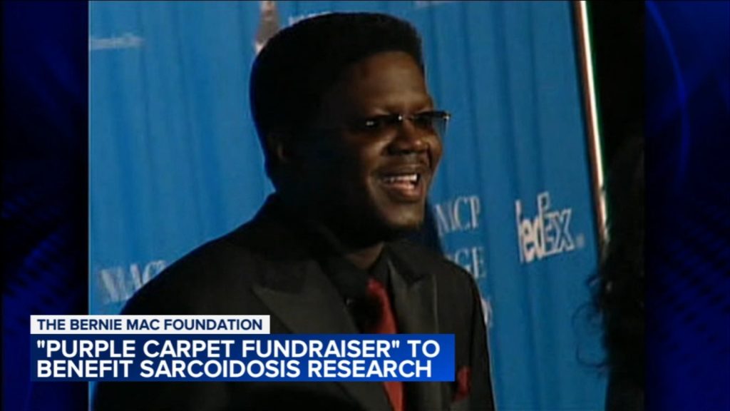Bernie Mac Foundation to hold Purple Carpet Fundraiser in Orland Park to raise awareness and money to fight sarcoidosis