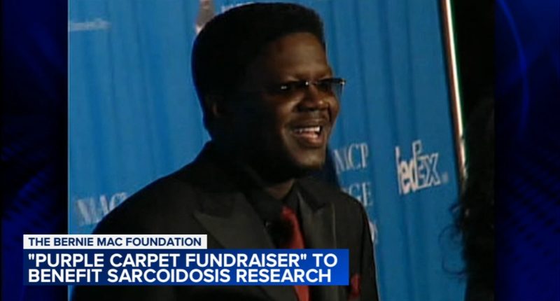 Bernie Mac Foundation to hold Purple Carpet Fundraiser in Orland Park to raise awareness and money to fight sarcoidosis