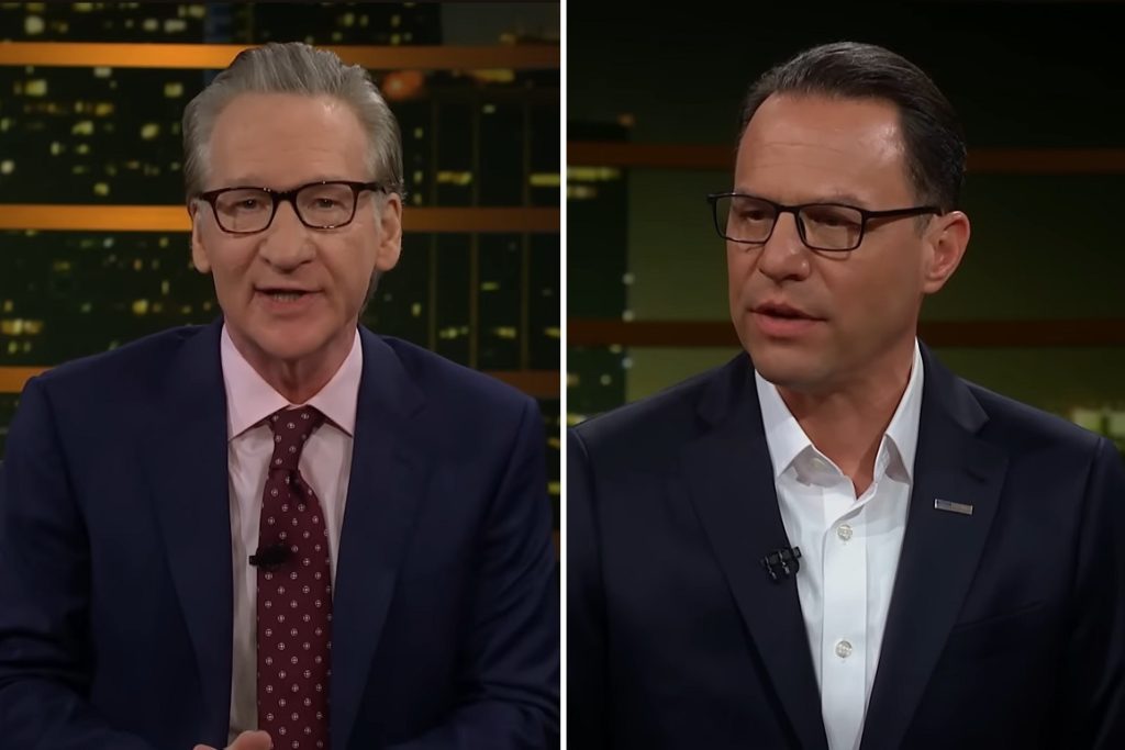 Bill Maher almost gets Josh Shapiro to admit he's running for POTUS in 2028 on 'Real Time'