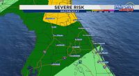 COUNTY-BY-COUNTY: What to expect with cold front in Central Florida as severe weather risk grows