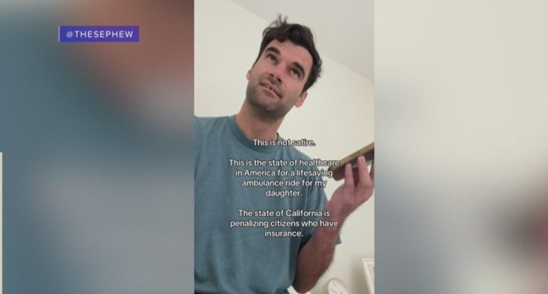 California dad sees ambulance bill more than double with insurance