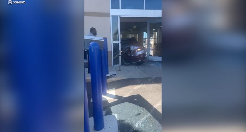 CarMax Inglewood car crash: Video shows customer ramming car through Inglewood, California business; multiple people injured