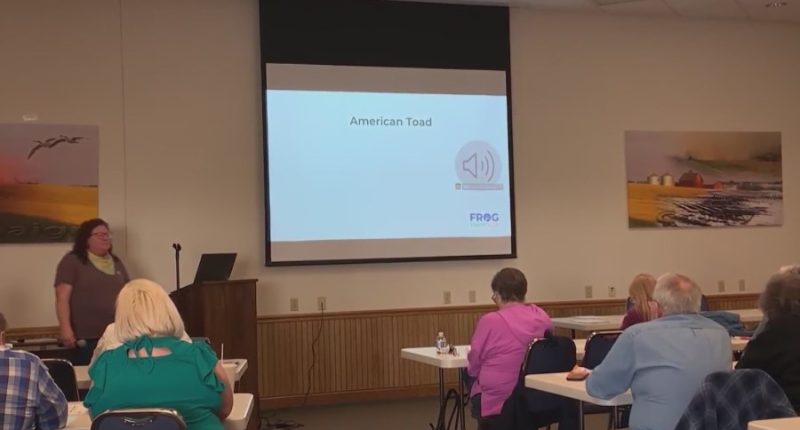 Champaign volunteers leap into action with FrogWatch training