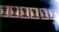 Chicago Bulls championship banners damaged by Disturbed heavy metal rock concert fire pyrotechnics at United Center