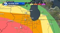 Chicago, Illinois weather forecast includes severe storms bringing strong winds to area Friday