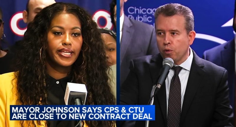 Chicago Mayor Brandon Johnson says Chicago Public Schools, Chicago Teachers Union close to contract deal amid negotiations
