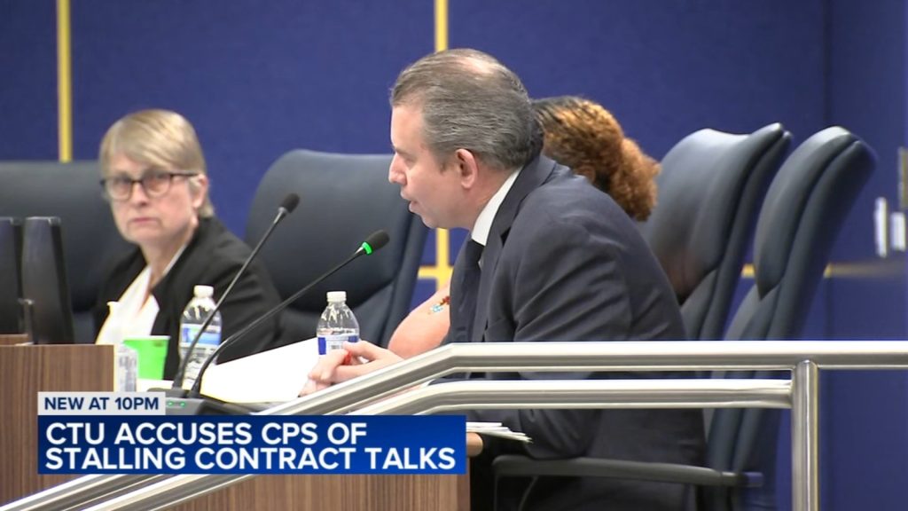 Chicago Public Schools Board delays votes on amended budget, $175M pension payment; CTU accuses CPS of stalling contract talks