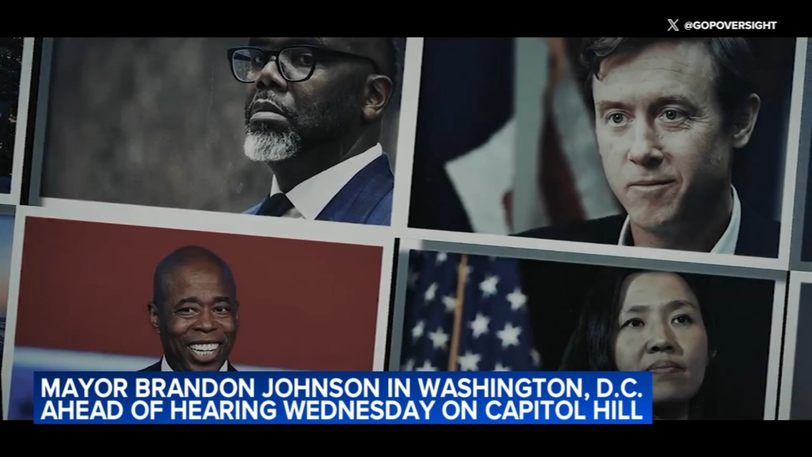 Chicago news: Mayor Brandon Johnson travels to Washington, DC for final preparations before House Oversight Committee hearing