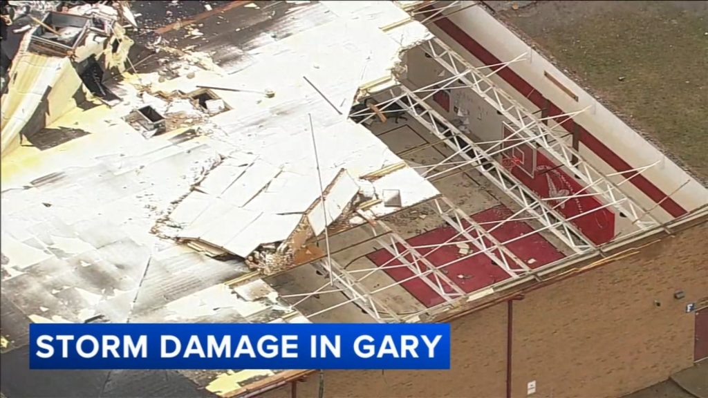 Chicago weather: NWS confirms tornado touchdown in Gary; cleanup underway after storms rip through NW Indiana, south suburbs