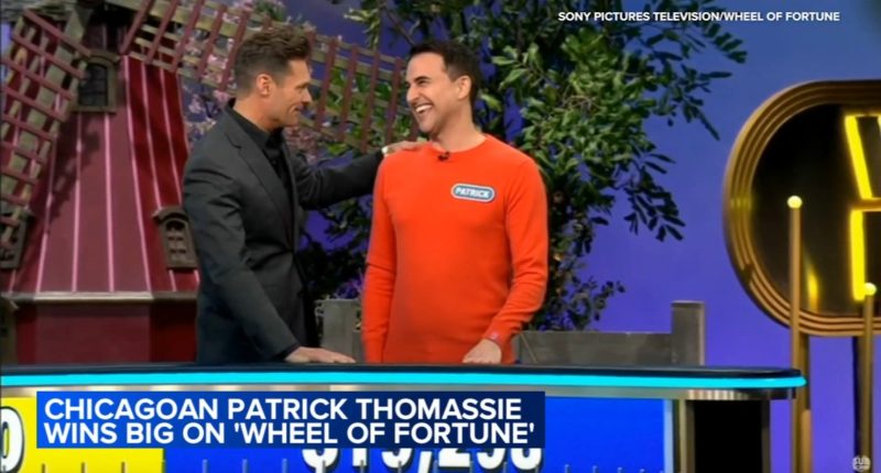 Chicagoan Patrick Thomassie wins big on 'Wheel of Fortune,' husband Paolo Presta is host of 'A Spoonful Of Paolo'