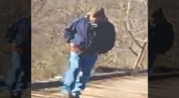 The Delphi Murder suspect walking outside