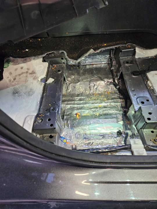 Cocaine bundles found hidden in SUV floorboard at Presidio Port of Entry