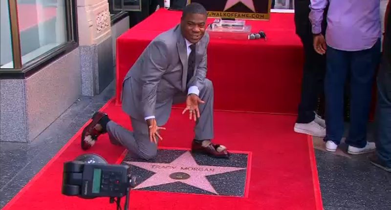 Comedian Tracy Morgan appears to fall ill during Knicks game at Madison Square Garden