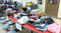 Community hosts clothing drive for Iowa fire chief's family