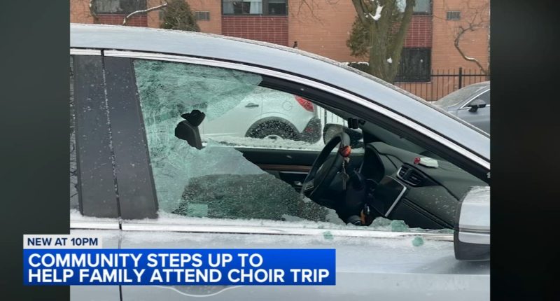 Community raises money for girl's St. Louis choir trip after Bronzeville shooting leaves Chicago family's car damaged