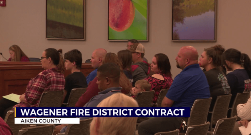 Contract proposals allowed for Wagener Fire District in Aiken County