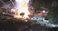 Controlled burn ignites explosives at CA home, forces evacuations
