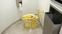 Court convicts thief who stole golden toilet from English palace