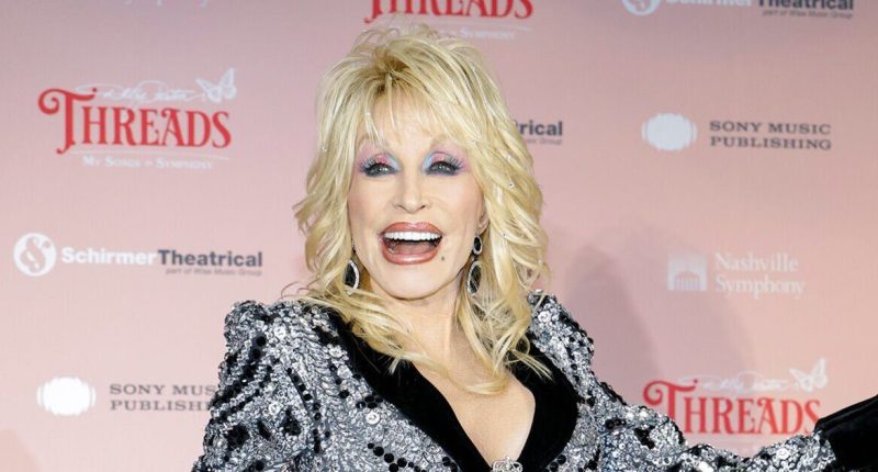 Dolly Parton puts on brave face in first appearance since husband's heartbreaking death