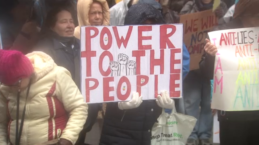 Donald Trump speech today: Federal Plaza, Chicago protest among several held in area in response to address to Congress