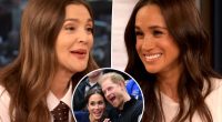 Drew Barrymore makes Meghan Markle blush with cheeky comment about ‘hot’ Prince Harry relationship