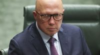 Opposition Leader Peter Dutton during Question Time at Parliament House in Canberra on Thursday 13 February 2025.