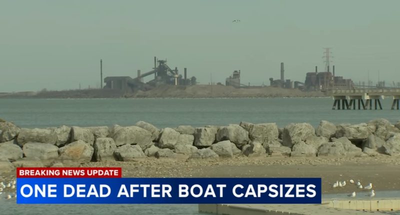 East Chicago boat death: 73-year-old man dead, 1 injured after fishing boat capsizes in Lake Michigan near northwest Indiana