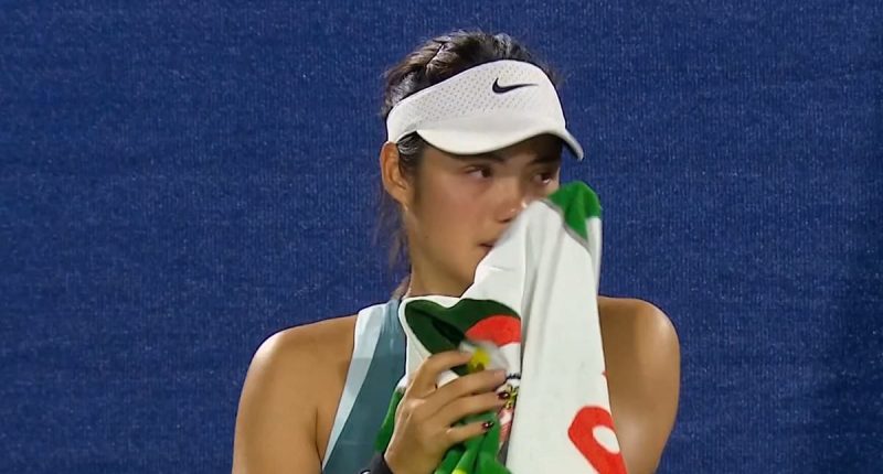 Emma Raducanu opens up on stalker hell for the first time as British tennis star reveals she 'could barely breathe' and 'couldn't see the ball through the tears'
