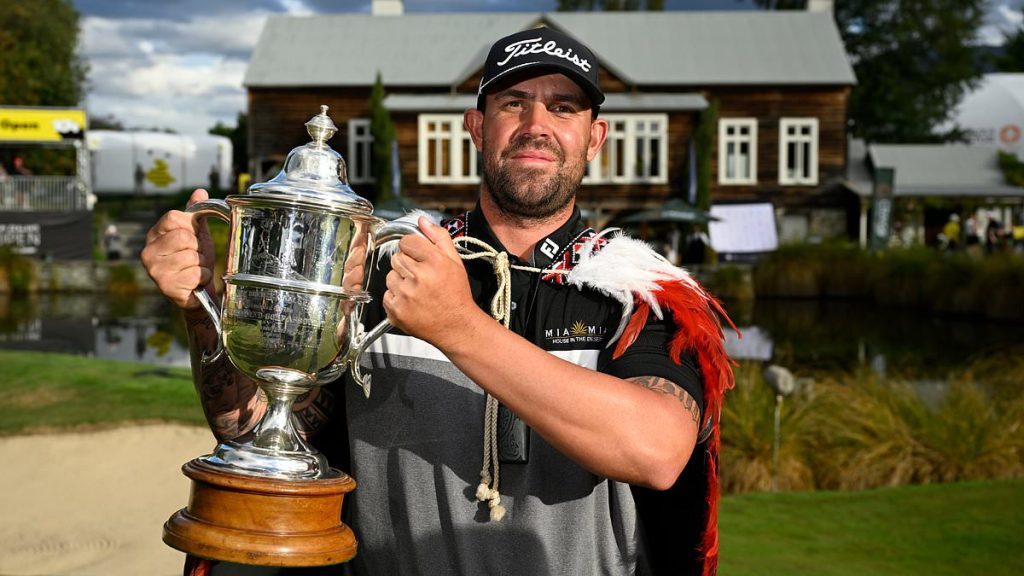 Ex-motorbike gang member who served five years in prison for assault qualifies for The Open after triumph in New Zealand