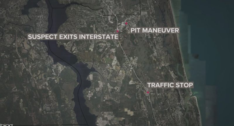 FHP: Man crashes into home after leading troopers, St. Johns County deputies on chase in stolen car