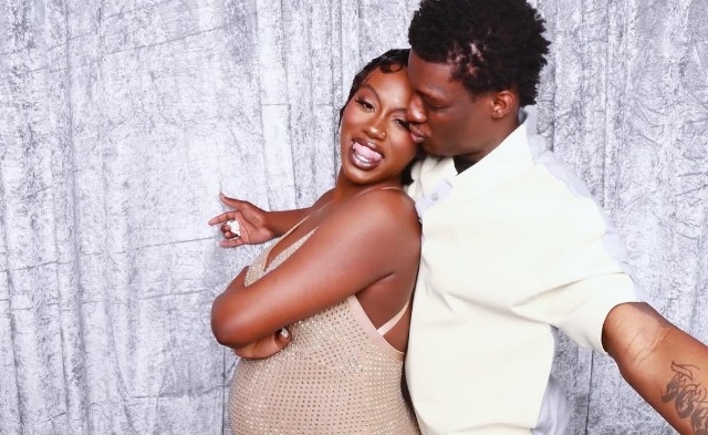 FLO MILLI AND G6REDDOT CELEBRATE AT THEIR BABY SHOWER