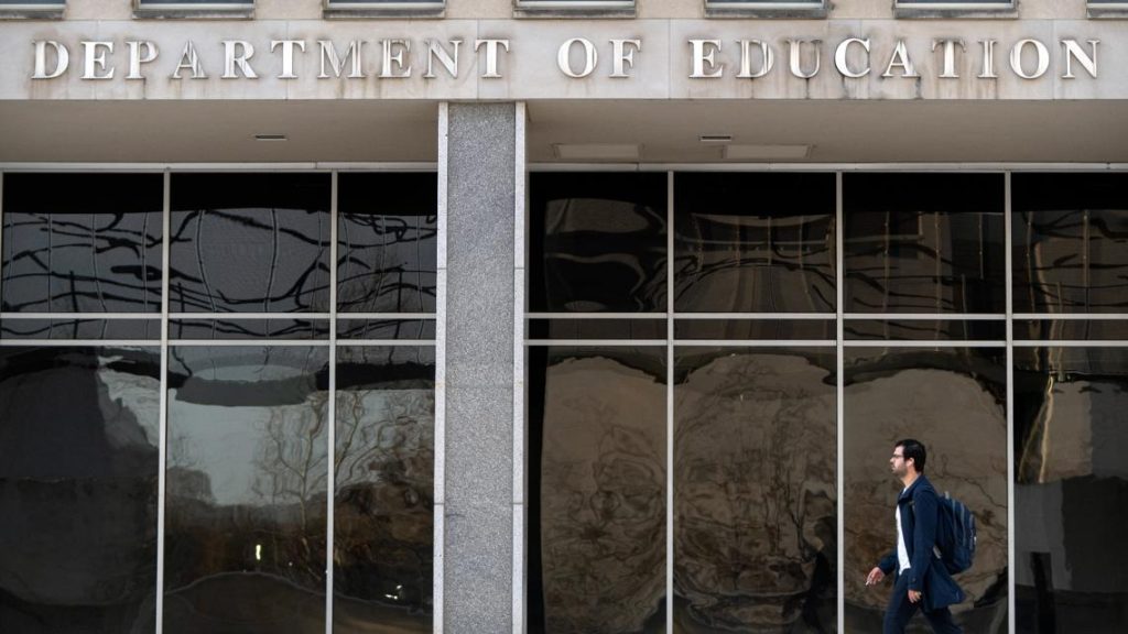 Federal student loan site down day after layoffs gutted Education Department