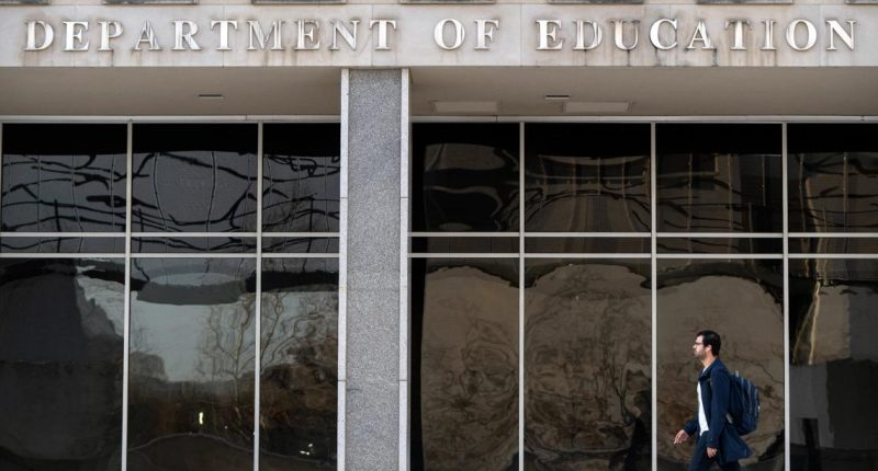Federal student loan site down day after layoffs gutted Education Department