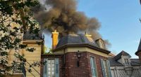 Large fire in Epcot, Florida
