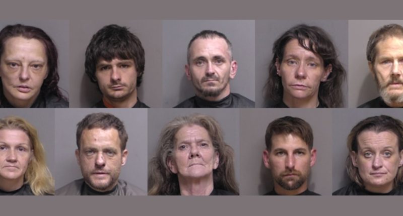 Flagler County arrests 10 in overdose-related drug bust
