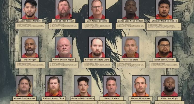 Florida sting arrests 23 in child sex operation