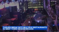 Fry the Coop among 3 West Town restaurants burglarized minutes apart, Chicago police say; thieves caught on surveillance video