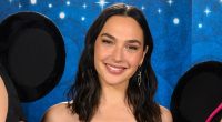 Gal Gadot promotes Snow White while at Disneyland