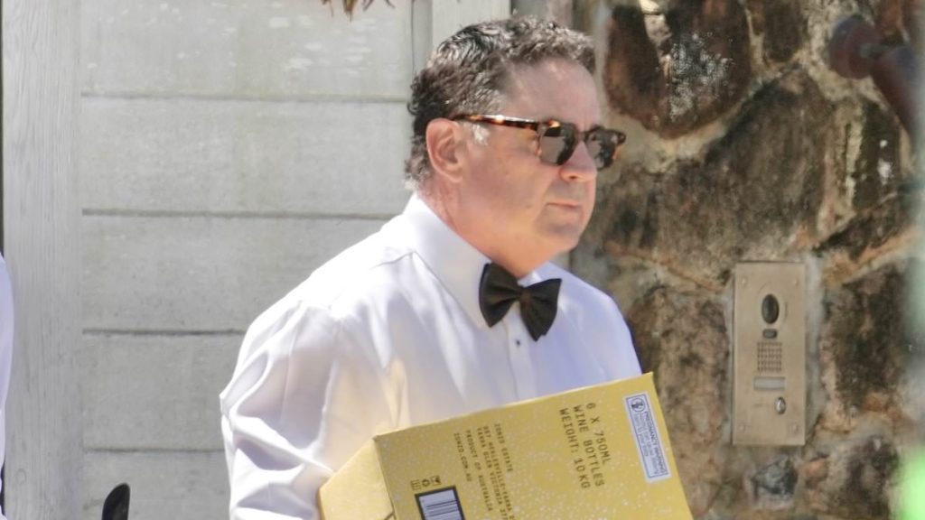 Garry Lyon attends Ruby Brownless wedding in Queensland