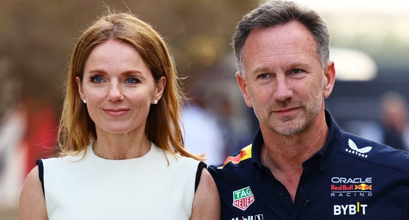 Geri Horner addresses if she changed her surname as she gives insight into her marriage a year on from husband Christian's sexting scandal - and says he legally adopted daughter Bluebell