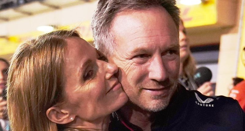 Geri did NOT 'blindly stand by' husband Christian Horner when he was hit by F1 text scandal, friend reveals