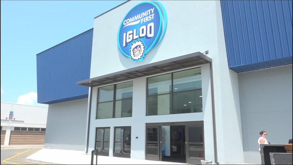 Goalie dies after hit in chest with hockey puck at Community First Igloo in Jax