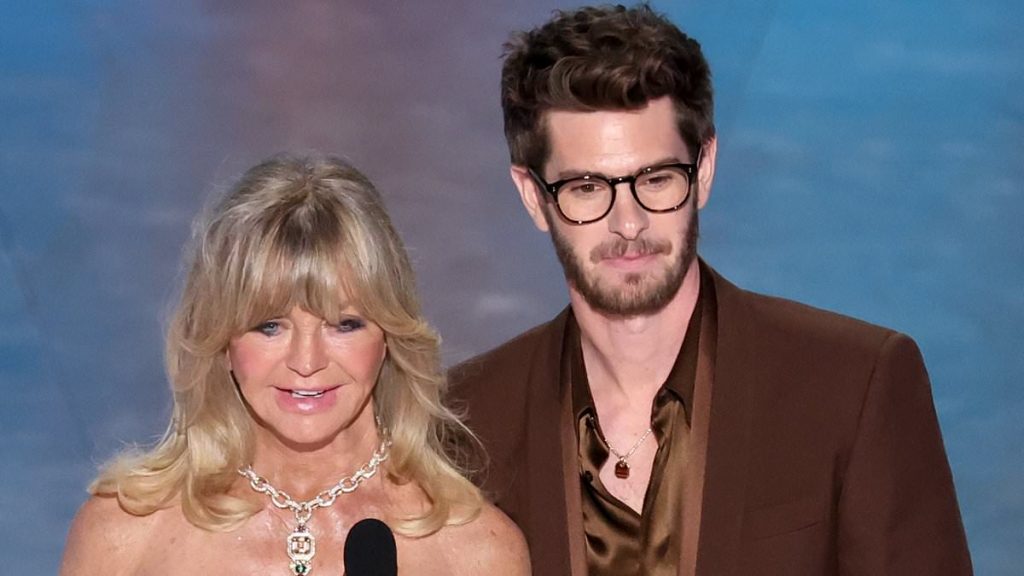 Goldie Hawn's son reveals emotional reaction to her Oscars speech