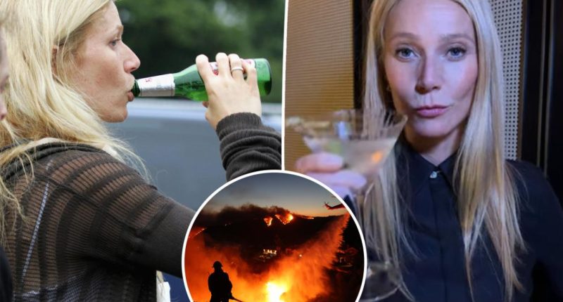Gwyneth Paltrow’s menopause symptoms spiraled ‘out of control’ from drinking ‘every night’ during LA wildfires