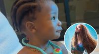 HALLE BAILEY'S SON, HALO, RECOGNIZES HER IN THE LITTLE MERMAID MOVIE