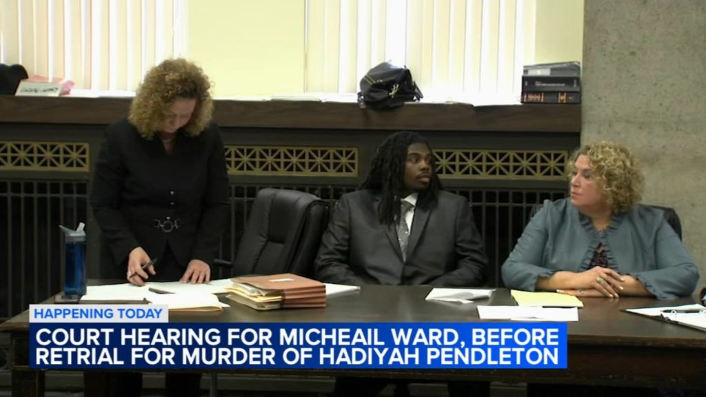 Hadiya Pendleton shooting: Micheail Ward in court Tuesday after being granted new trial in Chicago murder