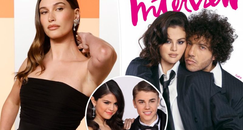 Hailey Bieber likes post mocking Justin’s ex Selena Gomez and her fiancé Benny Blanco, TikTok creator claims